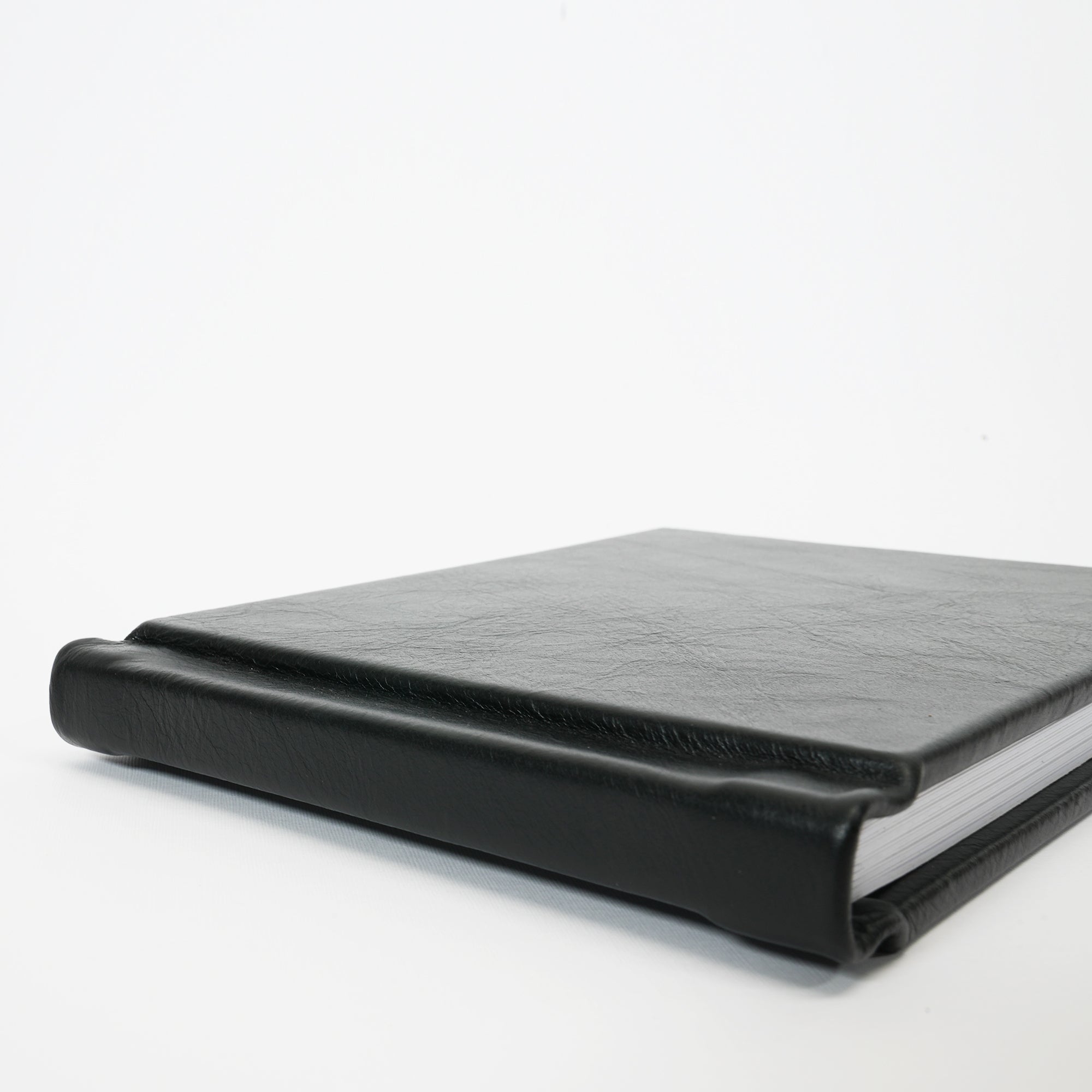 Deluxe Genuine Leather Slip-in Album - Black