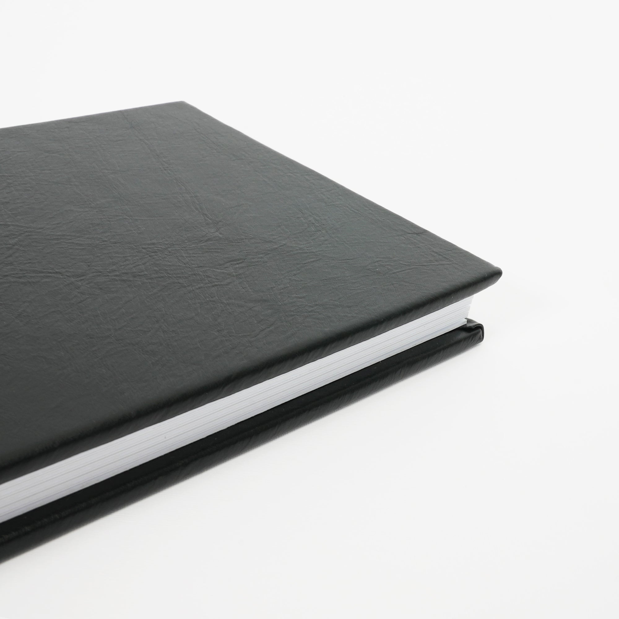 Deluxe Genuine Leather Slip-in Album - Black