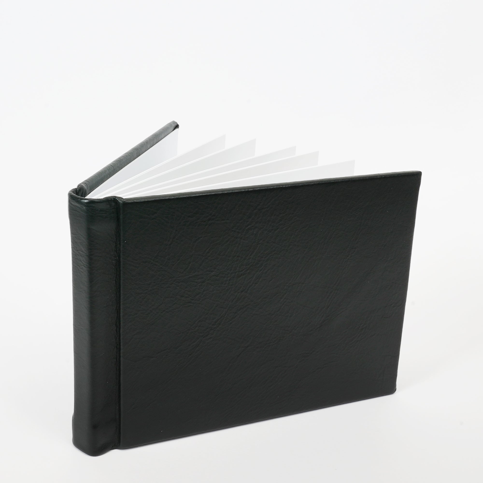 Deluxe Genuine Leather Slip-in Album - Black