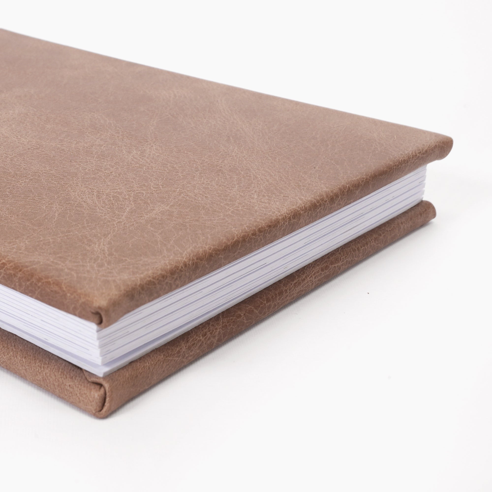 Deluxe Genuine Leather Slip-in Album - Mocha