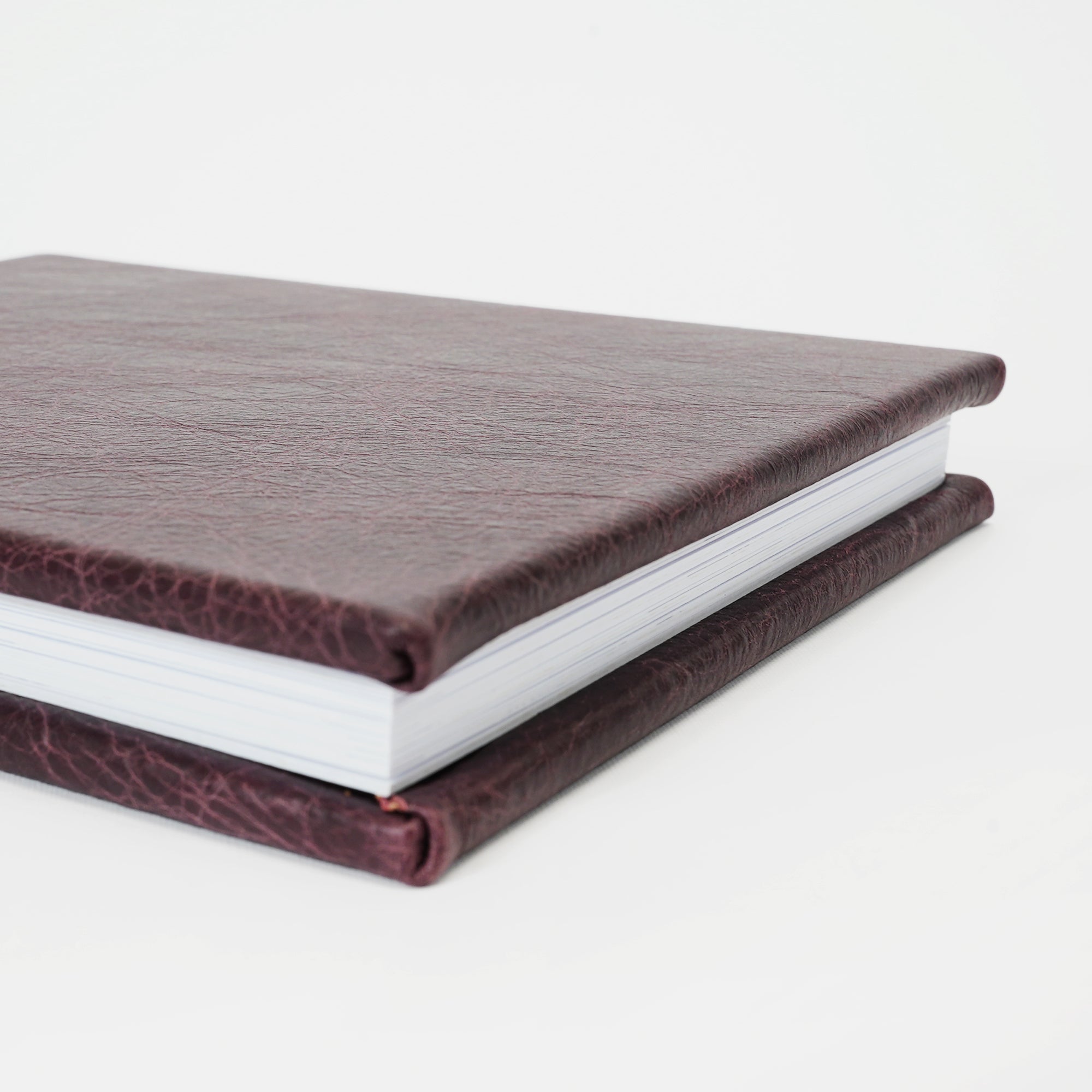 Deluxe Genuine Leather Slip-in Album - Wine