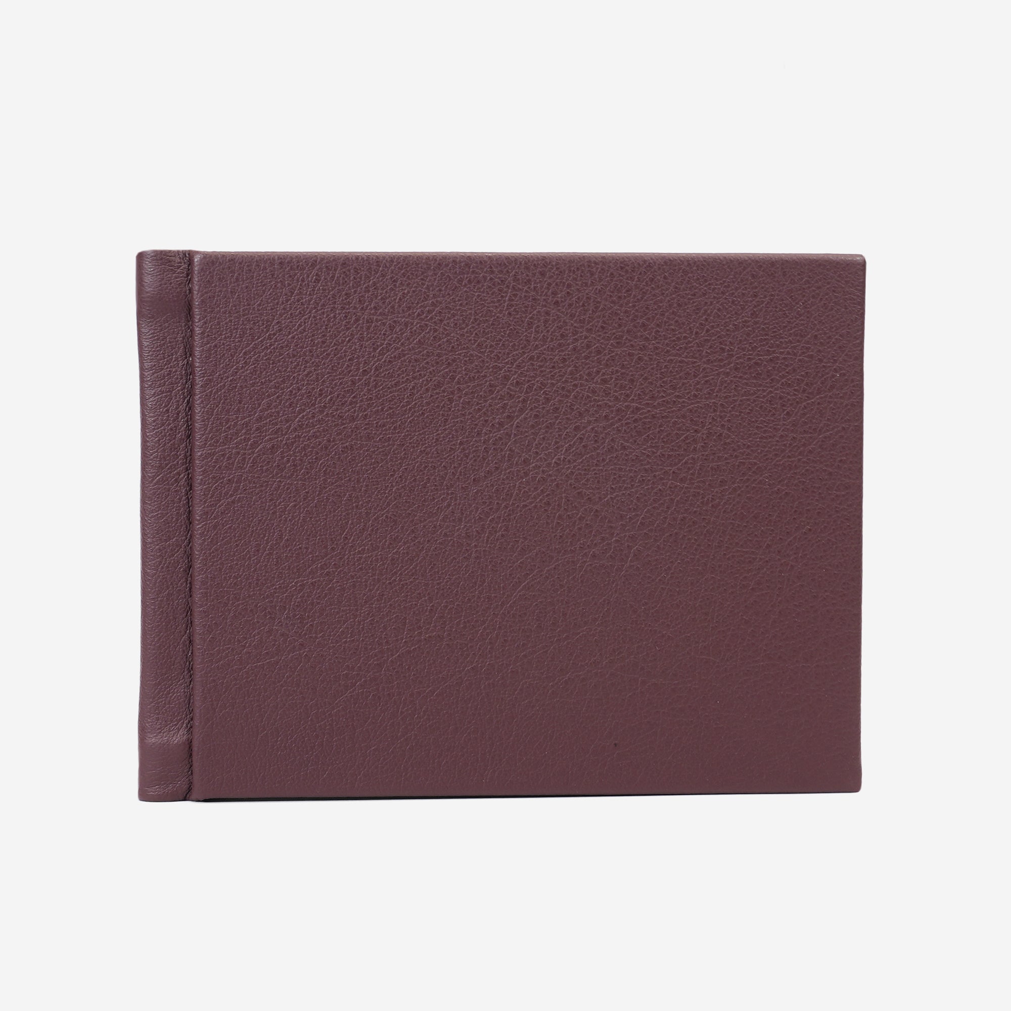 Genuine Leather Slip-in Album - Chocolate Brown