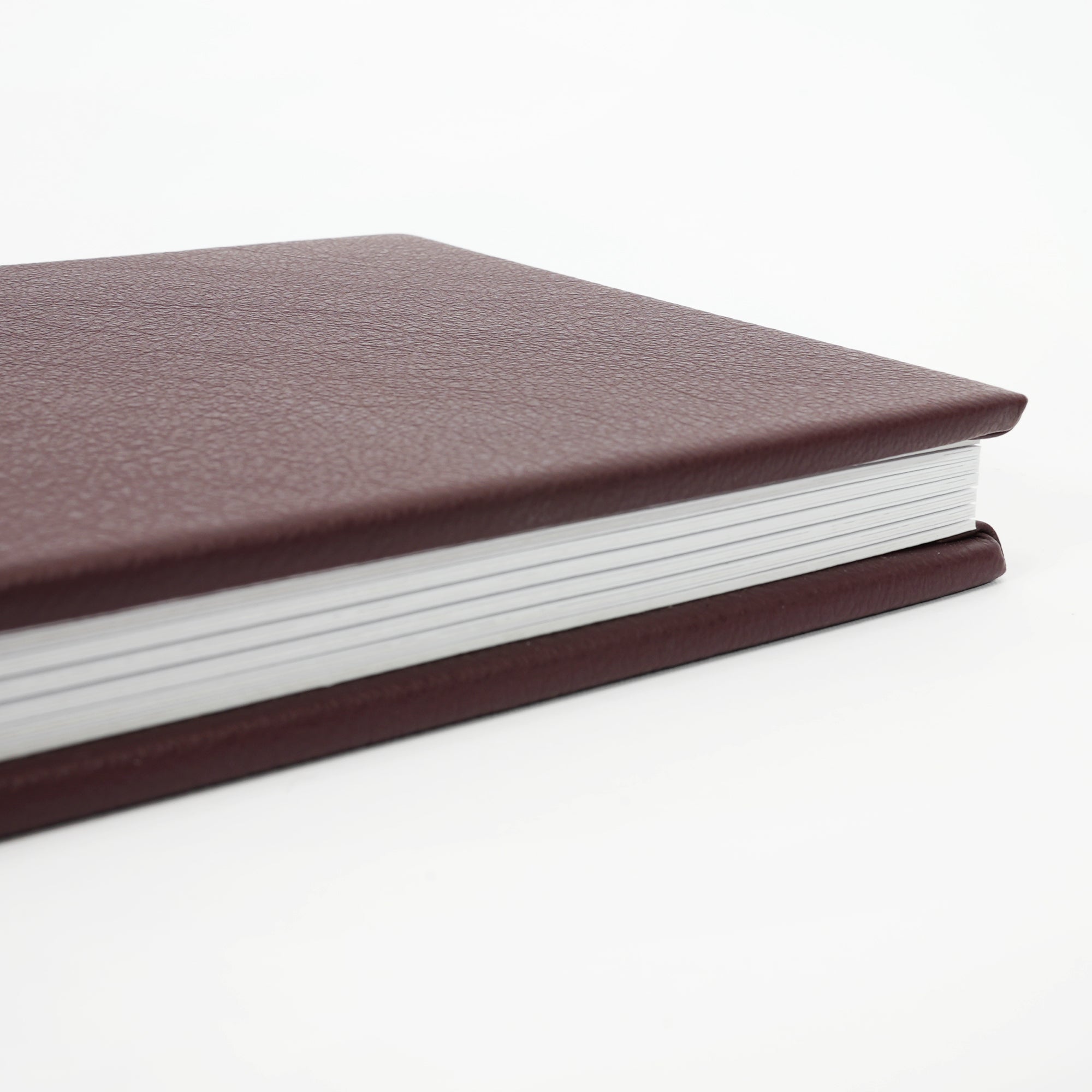 Genuine Leather Slip-in Album - Chocolate Brown