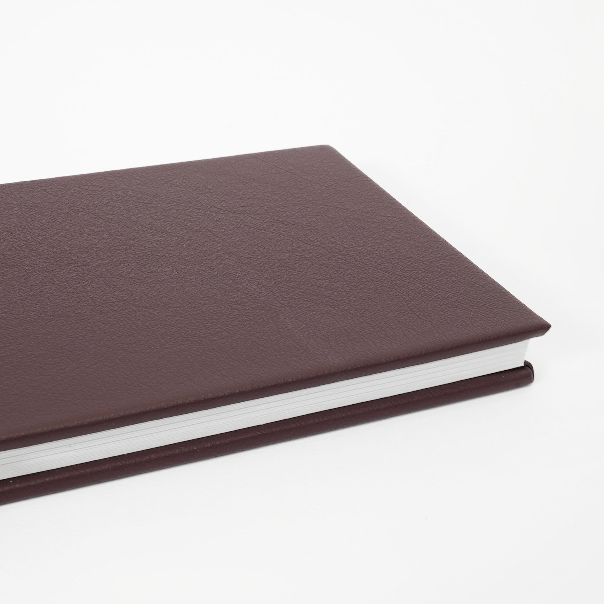 Genuine Leather Slip-in Album - Chocolate Brown