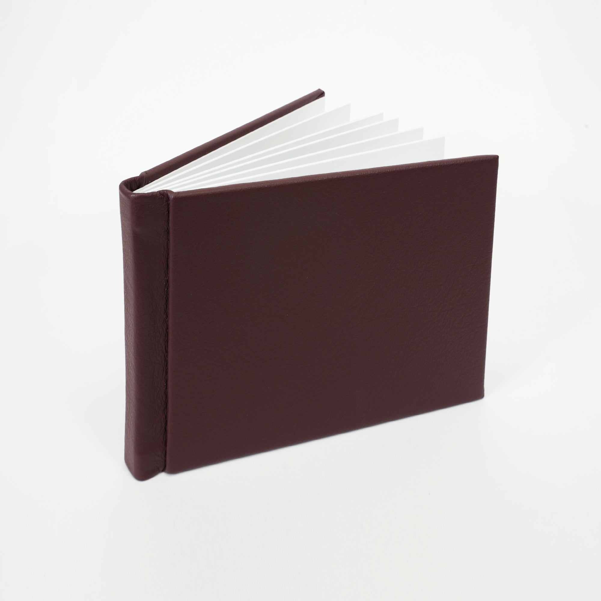 Genuine Leather Slip-in Album - Chocolate Brown