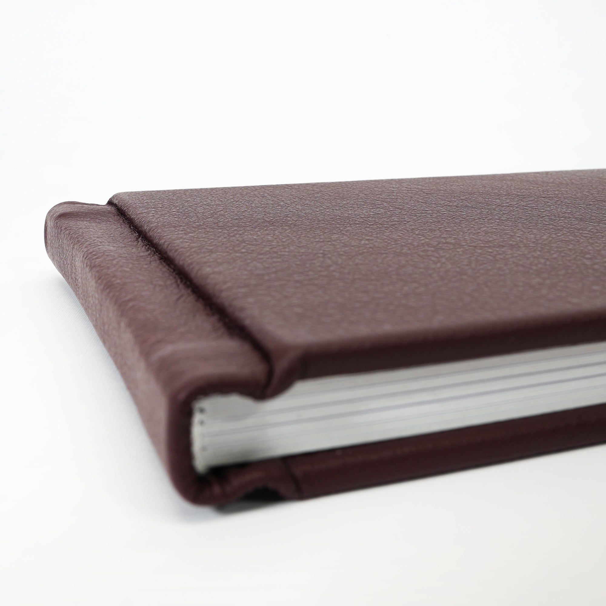 Genuine Leather Slip-in Album - Chocolate Brown