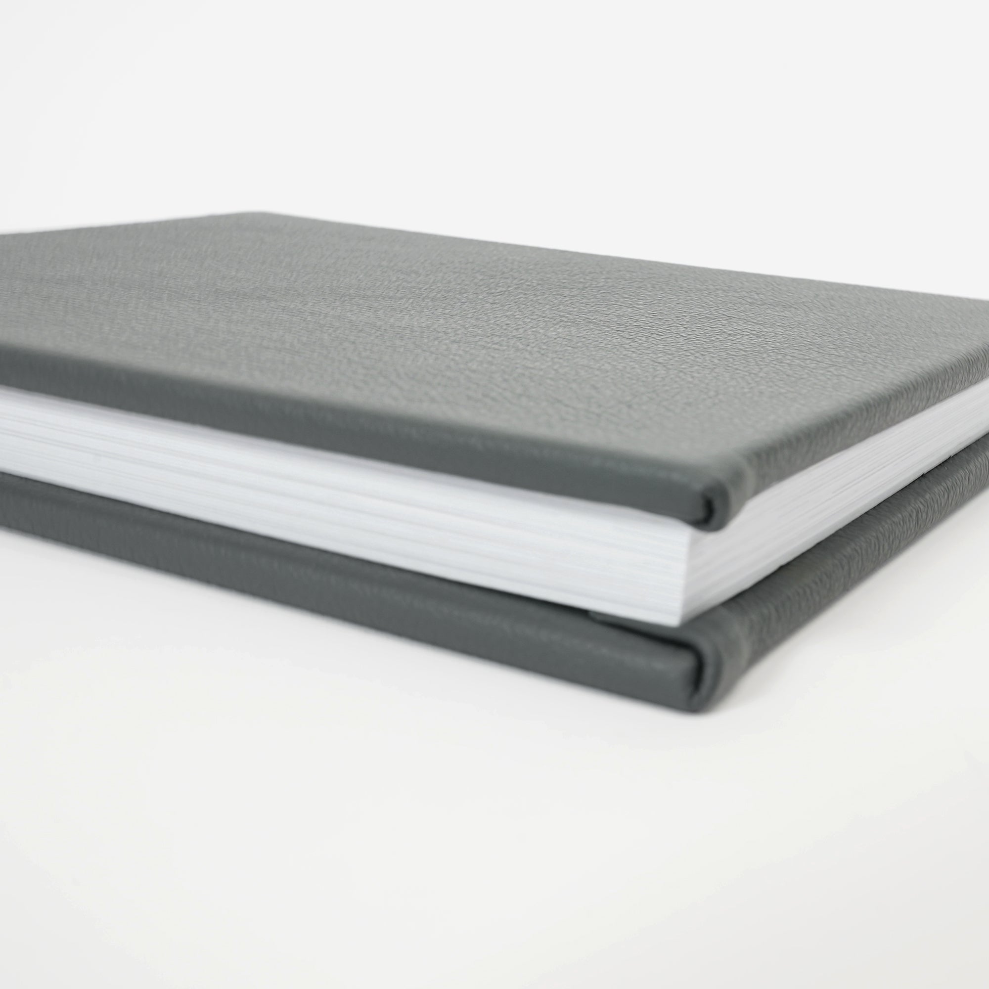 Genuine Leather Slip-in Album - Stone Grey