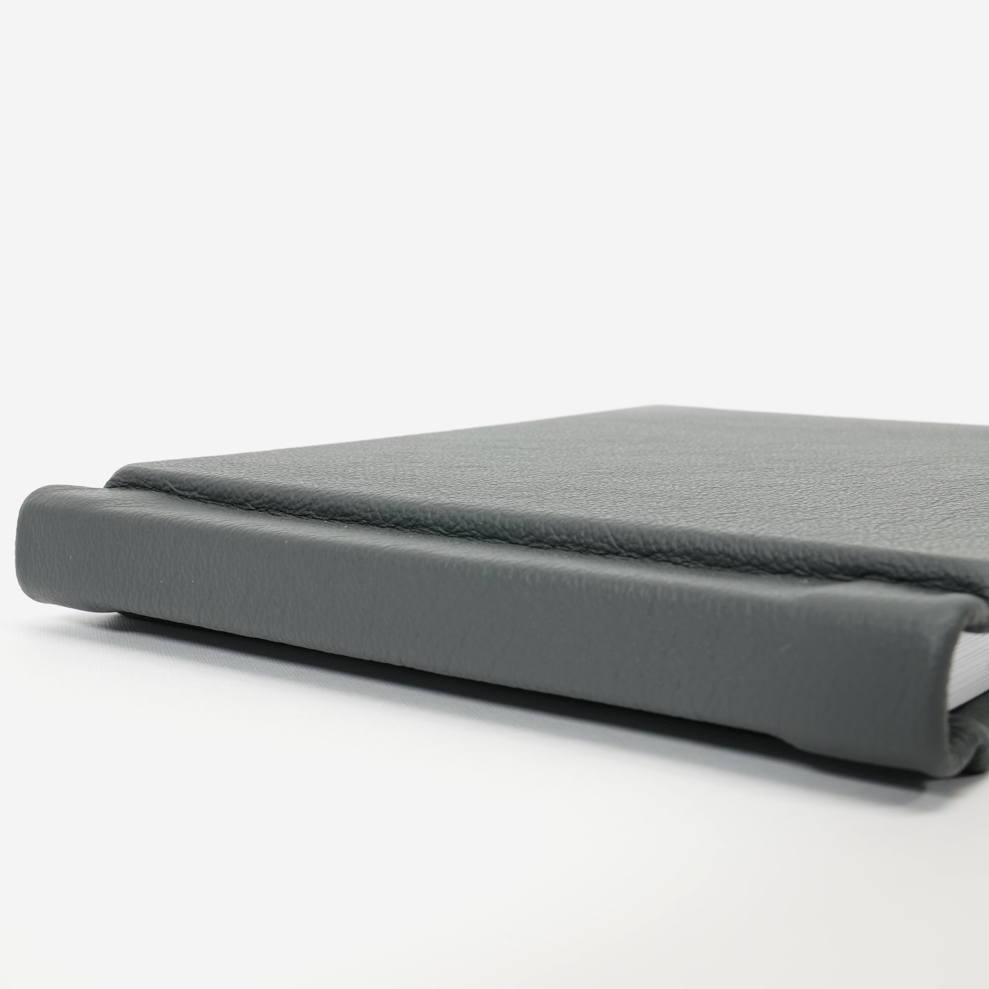 Genuine Leather Slip-in Album - Stone Grey