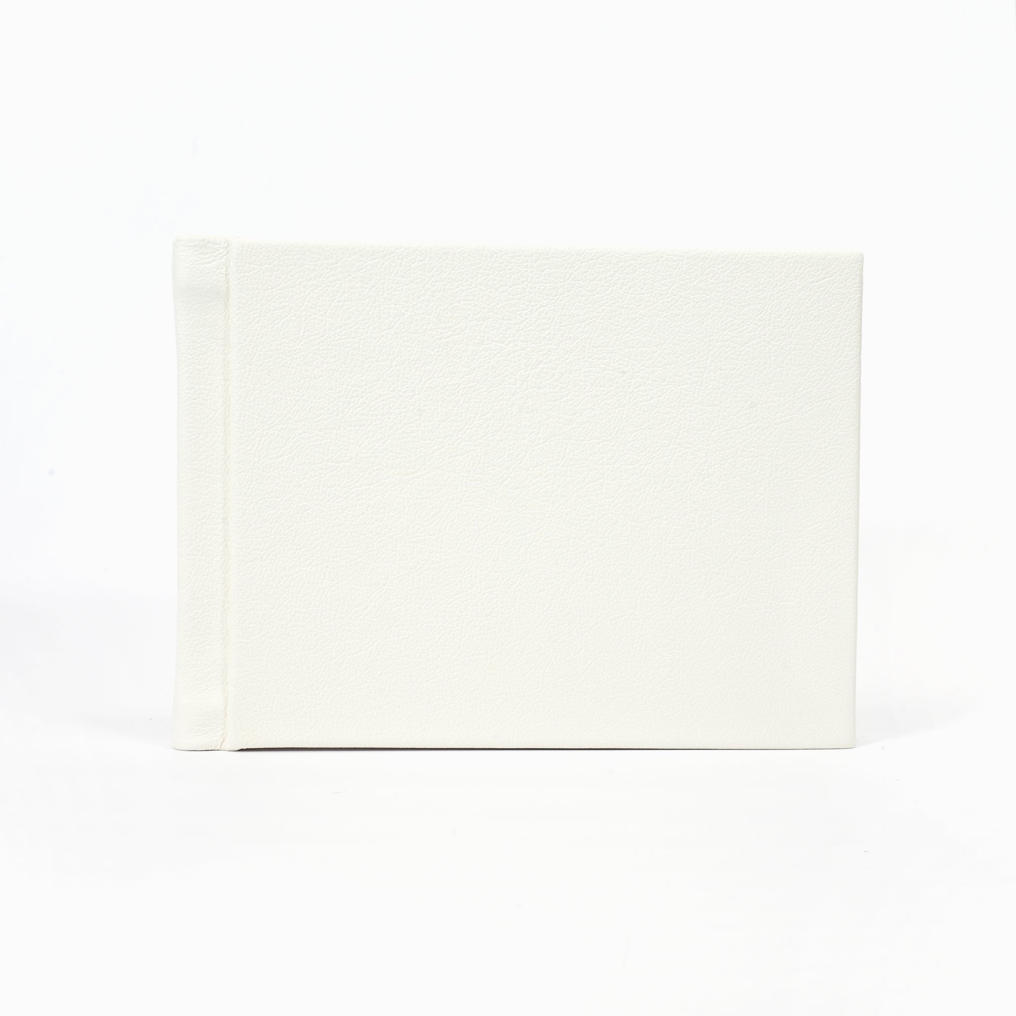 Genuine Leather Slip-in Album - Ivory White